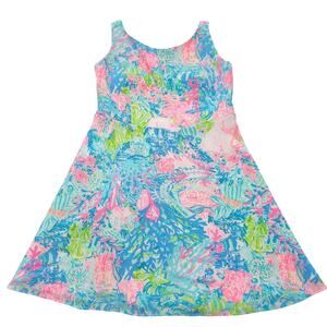 Lilly Pulitzer Daffodil Fished My Wish Dress Size Girls 14